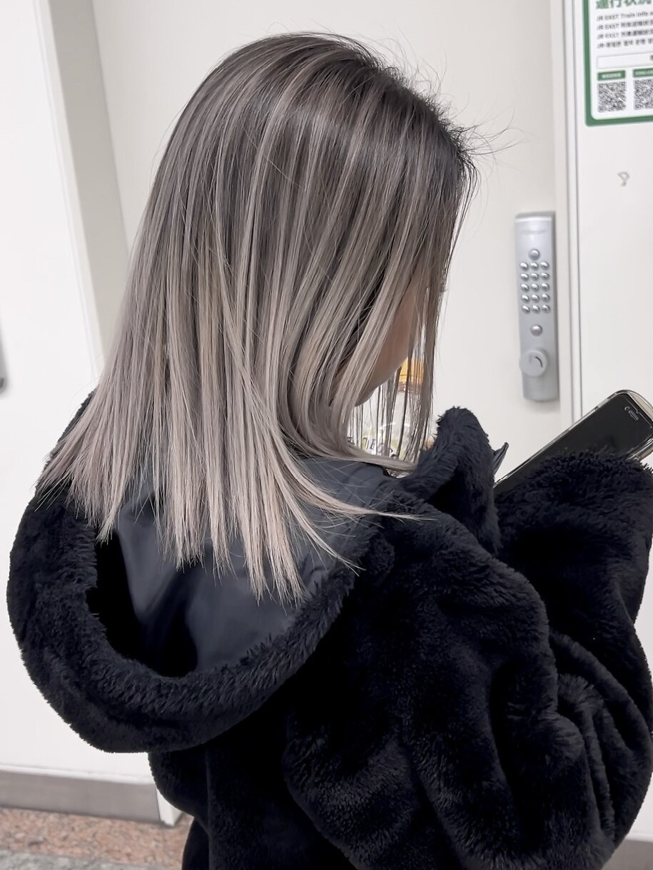 人気のバレイヤージュ